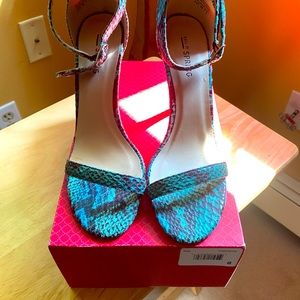 CALL IT SPRING ankle strap heels! Size 7.5